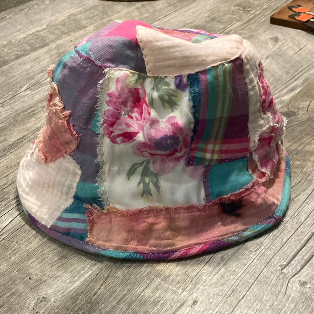 Colorful shabby chic bucket hat - Picture 5 of 11